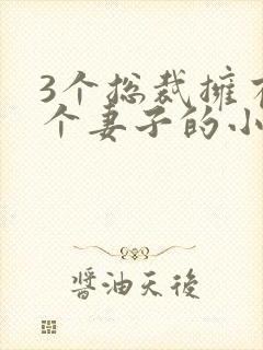 3个总裁拥有一个妻子的小说封面