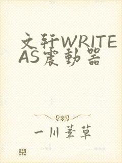 文轩WRITEAS震动器