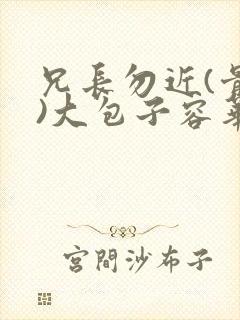 兄长勿近(骨科)大包子容华封面