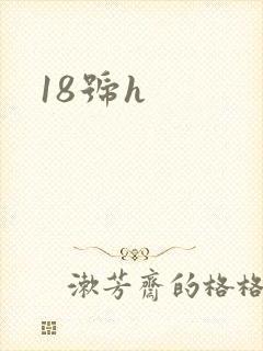 18号h封面
