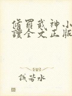 修罗武神小说阅读全文正版