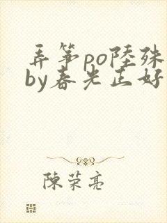 弄筝po陆殊词by春光正好