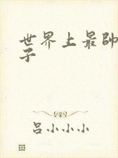 世界上最帅的虫子