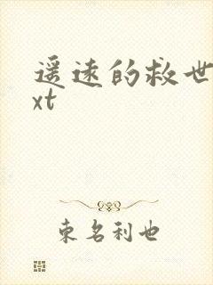 遥远的救世主txt封面