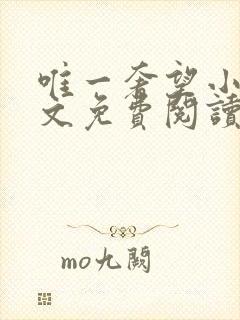 唯一奢望小说全文免费阅读