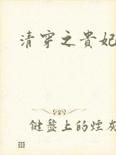 清穿之贵妃长寿封面