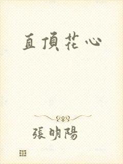 直顶花心封面