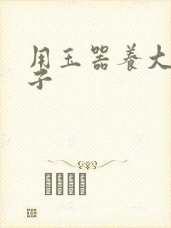 用玉器养大的皇子