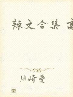 辣文合集 高h