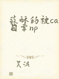 苏酥的被cao日常np封面