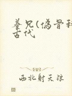 养兄(伪骨科)古代