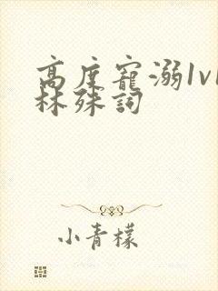 高度宠溺1v1林殊词