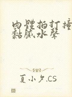 肉体拍打撞击出黏腻水声封面