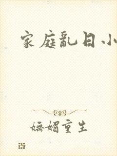 家庭乱日小说