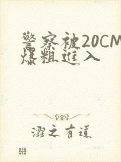 警察被20CM爆粗进入