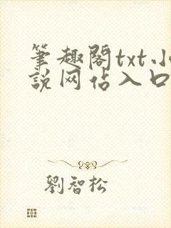 笔趣阁txt小说网站入口