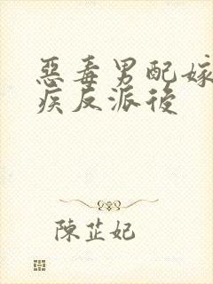 恶毒男配嫁给残疾反派后