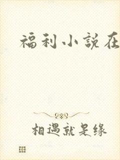 福利小说在线