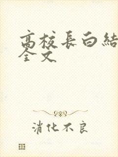高校长白结小说全文
