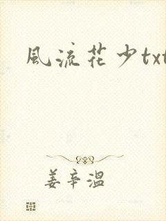 风流花少txt