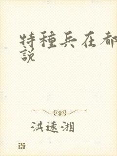 特种兵在都市小说