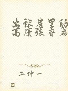 出租房里的交互高康张睿篇封面