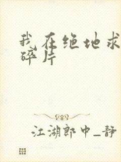 我在绝地求生捡碎片