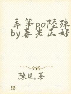 弄筝po陆殊词by春光正好