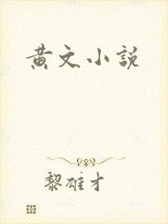 黄文小说