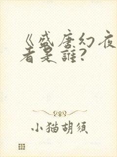 《盛唐幻夜》作者是谁?