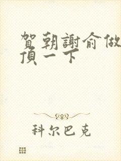 贺朝谢俞做一题顶一下封面