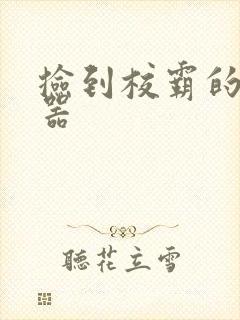 捡到校霸的遥控器封面