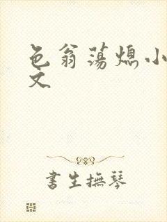 色翁荡熄小说全文