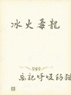 冰火毒龙封面