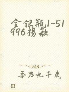 金银瓶1-51996杨敏