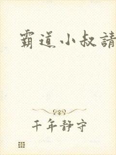 霸道小叔请轻撩