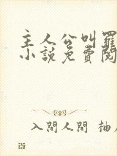 主人公叫罗铮的小说免费阅读笔趣阁