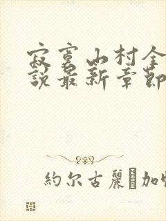 寂寞山村全部小说最新章节