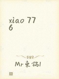 xiao 776封面