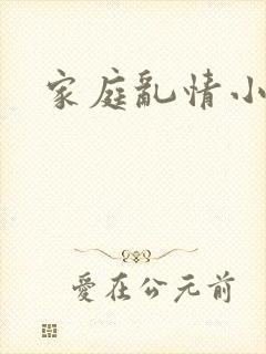 家庭乱情小说