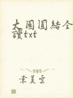大团圆结全文阅读txt