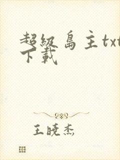 超级岛主txt下载封面