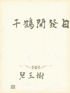 千鹤开发日记封面