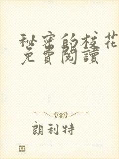 秘密的校花小说免费阅读