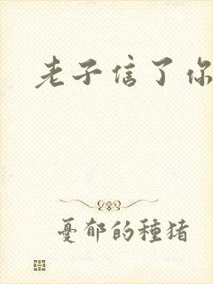 老子信了你的邪