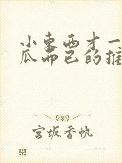 小东西才一根黄瓜而已的推荐书封面