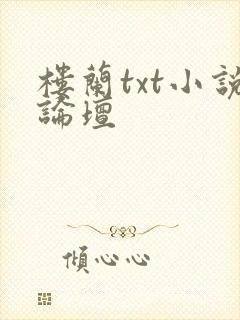 楼兰txt小说论坛封面