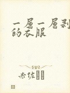 一层一层剥开我的衣服