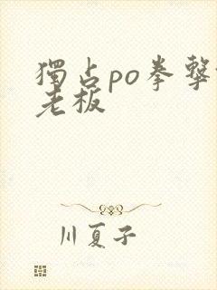 独占po拳击馆老板