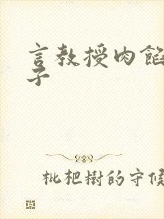 言教授肉馅小饺子封面